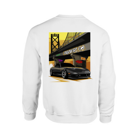 Graffiti Bridge Crew Neck Sweater