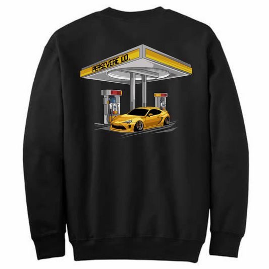 Gas Station Crew Neck Sweater